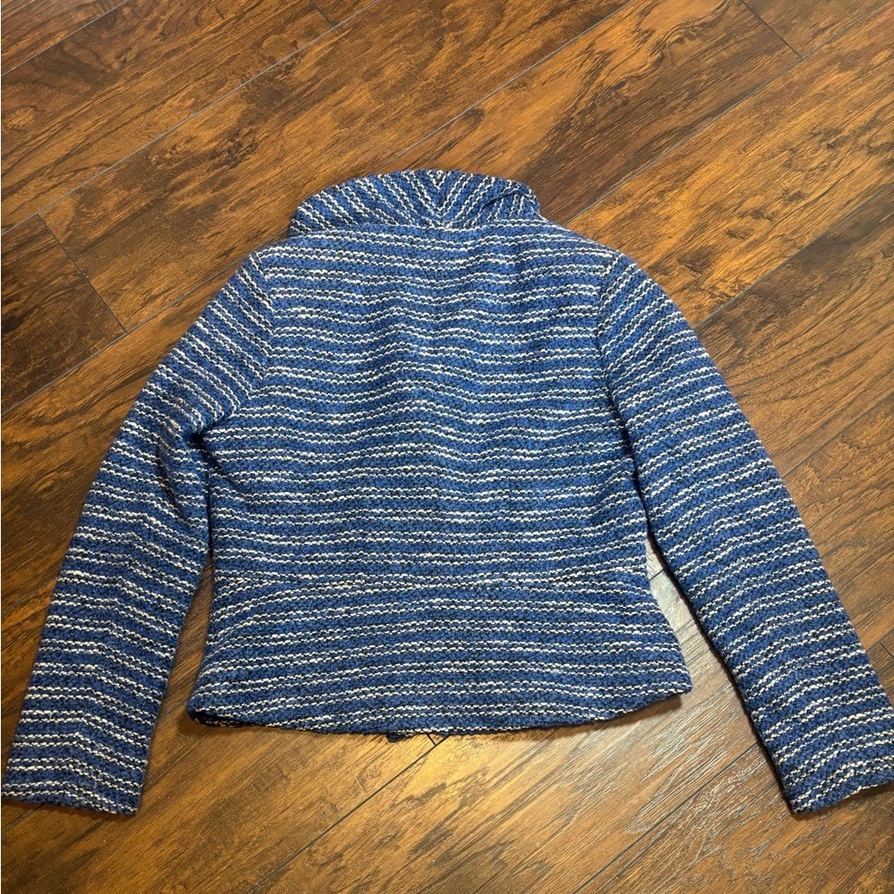 Pendleton Blue and White Women's Blazer - Picture 10 of 11